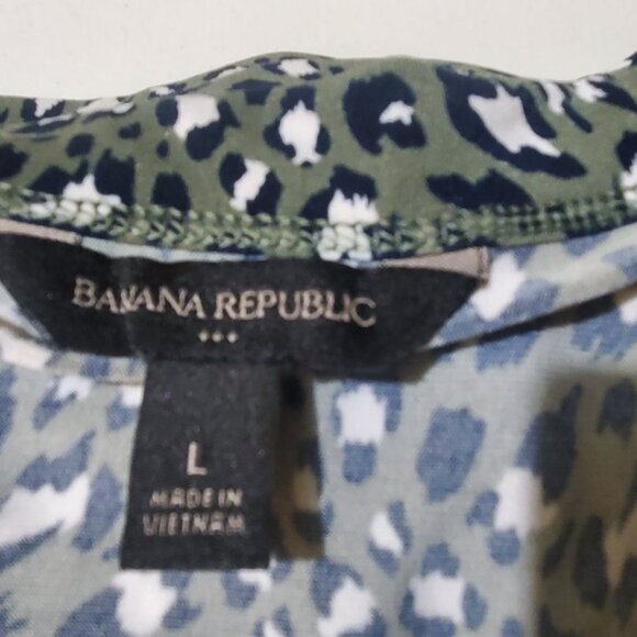 Banana Republic Animal Print Romper - Picture 2 of 4